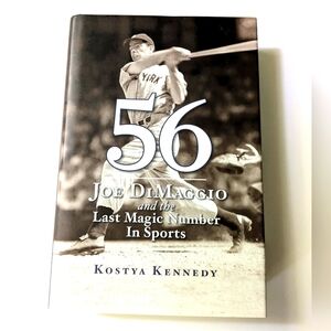 Joe DiMaggio 56: The Last Magic Number In Sports Baseball Players MLB Used Book